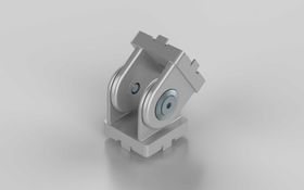 Gelenk, 30 x 30 mm, Nut 6