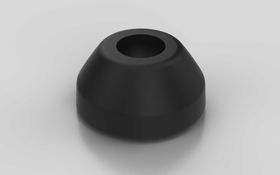 Teller für Gelenkstellfüße, D=40 mm, Kugelkopf-D=15 mm