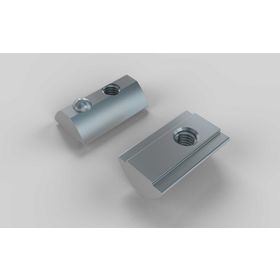 Nutenstein einschwenkbar, mit Federkugel, M6, Nut 8