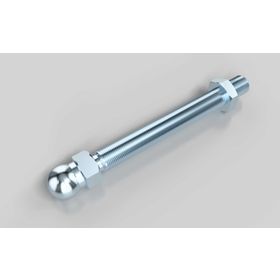 Gewindestange für Gelenkstellfüße, M10 x 90 mm, Kugelkopf-D=15 mm