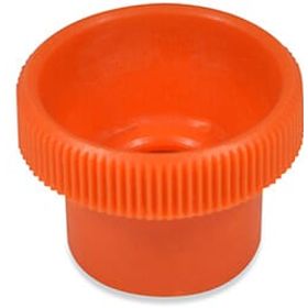 Knurled knobs with hexagon M10/36/23