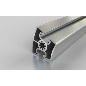 Aluminiumprofil 45 x 30°, Nut 10