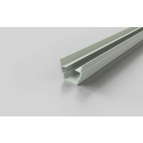 Abdeckprofil und Einfassprofil, Nut 8, lichtgrau ähnlich RAL 7035