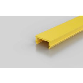 Abdeckprofil, zinkgelb RAL 1018, Nut 8