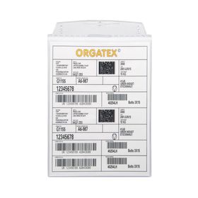 Sichttasche; Beleghalter, selbstklebend