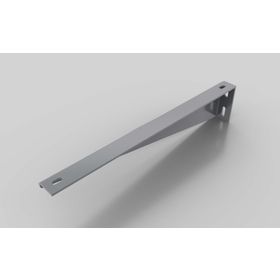 Konsole links, L 495 mm, Nut 10/10