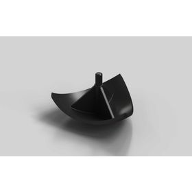 Abdeckkappe Rundform für Eckwinkel 20, Nut 5