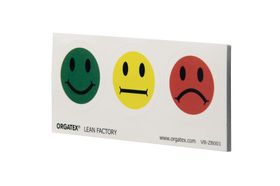 Smiley-Aufkleber; Aufkleber mit Statussymbolen