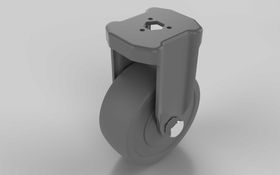 Rolleinsatz D28, Rollenabstand 33 / Teilung 33 für Aluminium Rollenprofil, ohne Spurkranz