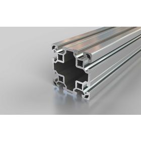 Aluminiumprofil, 80x80 mm, L, Nut 10
