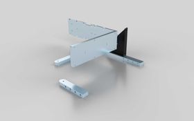 Stützfuß für den KLT-Lifter 3000 und 3300, Seitenbeladung rechts