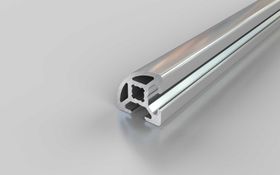 Radiusprofil, 20 x 20 mm, 90°, Nut 6