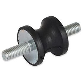 Gummi-Metall-Puffer AG/AG M10x33