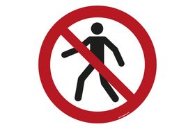 LongLife Schild - Bodenmarkierung; Bodenkennzeichnungsschild, selbstklebend