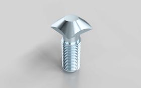 Befestigungssatz für Lenkrollen und Bockrollen, Rolle-D1=80 mm, Rolle-D2=100 mm, Rolle-D3=125 mm, Nut 10