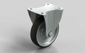 Bockrolle, D=160 mm, thermoplastisches Polyurethan