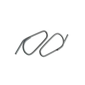 Bügelklemme - klein; Anhängeklammer für Sichttaschen