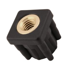 Threaded plugs 40x40x2 M10