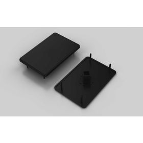 Abdeckkappe ESD, 60 x 90 mm, Nut 10