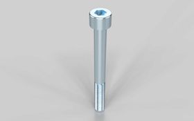Zylinderschraube, ISO 4762, DIN 4762, M6 x 60 mm
