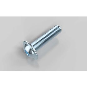 Flachkopfschraube für Uniblock 26 CS L25 M6 × 25, ähnlich ISO7380F, Nut 8