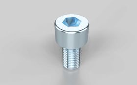 Zylinderschraube, ISO 4762, DIN 4762, M6 x 12 mm