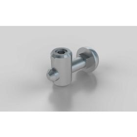 Zentralspanner mit Verdrehsicherung, Nut 8