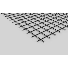 Punktschweißgitter, 3 mm, schwarz RAL 9005