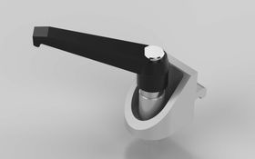 Klemmwinkel 40 mit Klemmhebel, Nut 8