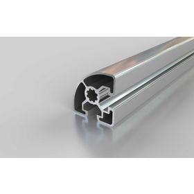 Aluminiumprofil 45 x 45L R, Nut 10