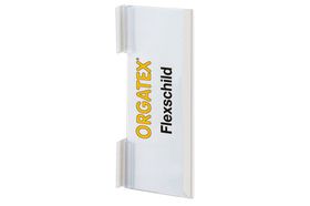 Flex-Schild; Infoschild, flexibel, selbstklebend