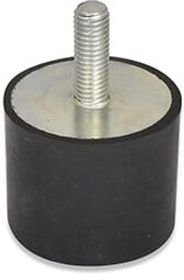 Gummi-Metall-Puffer AG M6x18
