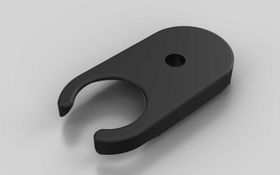 Bodenbefestigung für Trapezteller, 60 mm