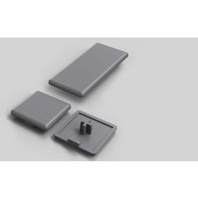 Abdeckkappenset 40 x 120 mm, Nut 10