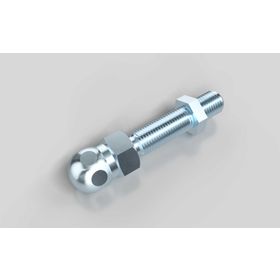 Gewindestange für Gelenkstellfüße, M8 x 40 mm, Kugelkopf-D=15 mm