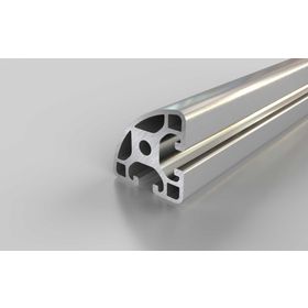 Aluminiumprofil R40L 90°, Nut 8