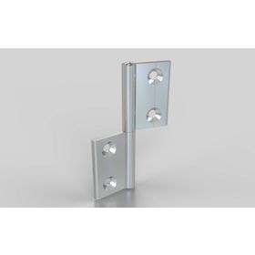 Flügel für innenliegendes Scharnierelement, aushängbar, zur individuellen Zusammenstellung, 30 mm