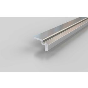 Winkelleiste Aluminium, silberfarbig, Nut 8