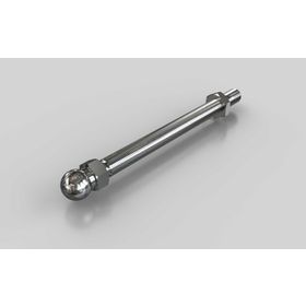 Gewindestange für Gelenkstellfüße, M10 x 125 mm, Kugelkopf-D=15 mm