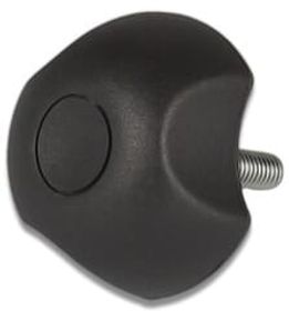 Pomos de estrella con tornillo M8x15