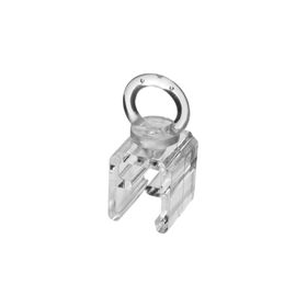 Plakatrahmensystem - 100er Serie; Rahmenclip mit Aufhängeöse