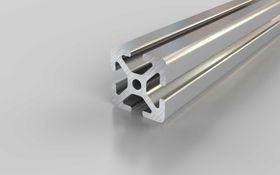 Aluminiumprofil, 30 x 30 mm, Nut 6