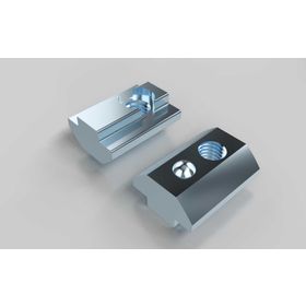 Nutenstein schwer mit Federkugel, Nut 8