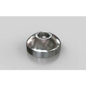 Teller für Gelenkstellfüße, D=45 mm, Kugelkopf-D=15 mm