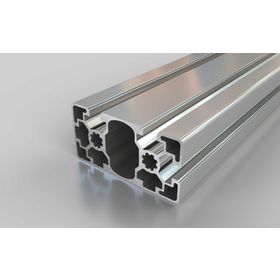 Aluminiumprofil, 90 x 45 mm, L, 3NVS, Nut 10