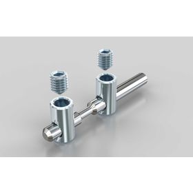 Schnellspannverbinder biegbar Stirn-Stirn, Nut 6/6