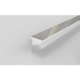 Abdeckprofil, silberfarbig, Nut 10