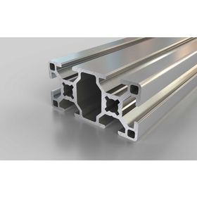 Aluminiumprofil, 60 x 30 mm, Nut 8
