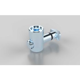 Schnellspannverbinder mit Hammer 90 °, Nut 10