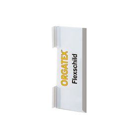 Flex-Schild; Infoschild, flexibel, selbstklebend